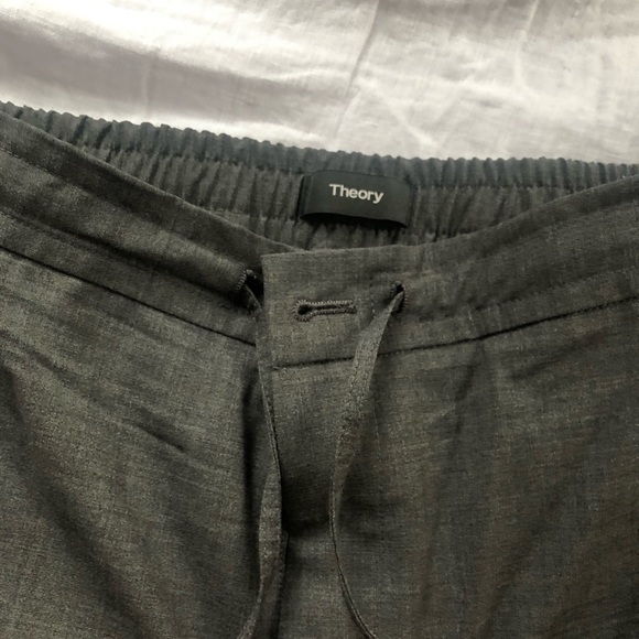 Theory - Curtis drawstring pants. High end pants. - Picture 1 of 2